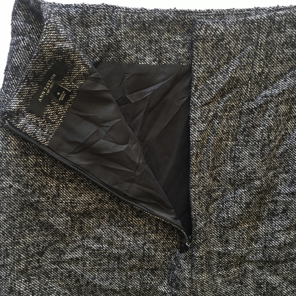 🖤🖤Gray Ann Taylor Skirt🖤🖤 - Picture 6 of 8